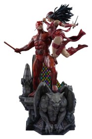 Daredevil & Elektra Marvel Comics Diorama 1/6 Statue by Iron Studios