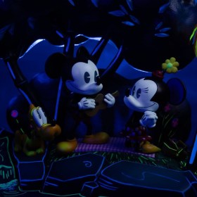 Mickey, Minnie and Pluto Disney Classics Art 1/10 Scale Statue by Iron Studios