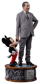 Walt Disney & Mickey Mouse Disney Classics Legacy Replica 1/4 Statue by Iron Studios