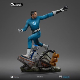 Mr. Fantastic and H.E.R.B.I.E Fantastic Four Art 1/10 Scale Statue by Iron Studios