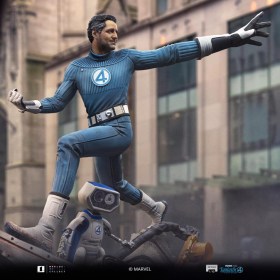 Mr. Fantastic and H.E.R.B.I.E Fantastic Four Art 1/10 Scale Statue by Iron Studios