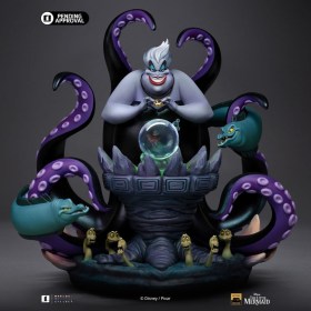 Ursula Deluxe Disney's Villains Art 1/10 Scale Statue by Iron Studios