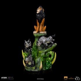 Scar Deluxe The Lion King Art 1/10 Scale Statue by Iron Studios