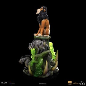 Scar Deluxe The Lion King Art 1/10 Scale Statue by Iron Studios