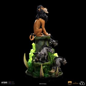 Scar Deluxe The Lion King Art 1/10 Scale Statue by Iron Studios