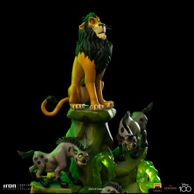 Scar Deluxe The Lion King Art 1/10 Scale Statue by Iron Studios