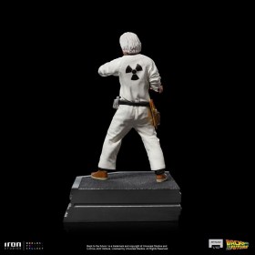 Doc Brown Back to the Future Art 1/10 Scale Statue by Iron Studios