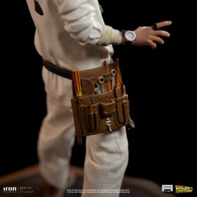 Doc Brown Back to the Future Art 1/10 Scale Statue by Iron Studios