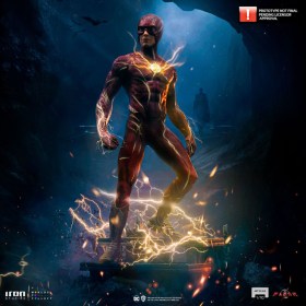 The Flash DC Comics The Flash Movie Art 1/10 Scale Statue by Iron Studios