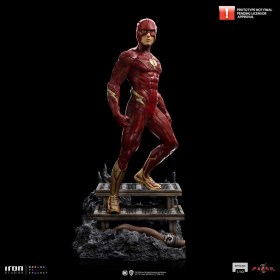 The Flash DC Comics The Flash Movie Art 1/10 Scale Statue by Iron Studios