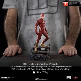 The Flash DC Comics The Flash Movie Art 1/10 Scale Statue by Iron Studios