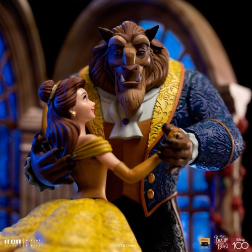 Beauty and the Beast Disney Art 1/10 Scale Deluxe Statue by Iron Studios