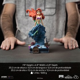 Little Mermaid Disney Art 1/10 Scale Statue by Iron Studios