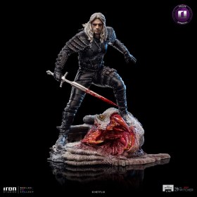 Geralt of Riva The Witcher BDS Art 1/10 Scale Statue by Iron Studios