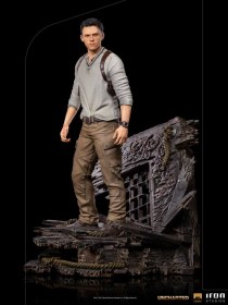 Nathan Drake Uncharted Movie Deluxe Art 1/10 Scale Statue by Iron Studios