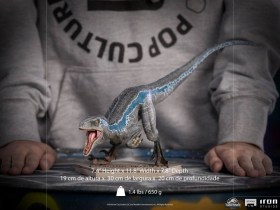 Blue Jurassic World Fallen Kingdom Art 1/10 Scale Statue by Iron Studios