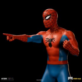 Spider-Man (1967 Animated TV Series) Marvel Comics Art 1/10 Scale Statue by Iron Studios