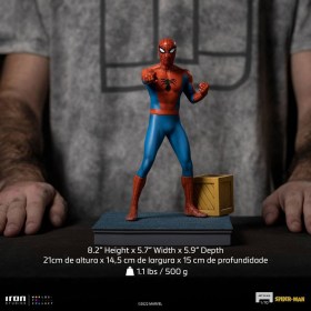 Spider-Man (1967 Animated TV Series) Marvel Comics Art 1/10 Scale Statue by Iron Studios