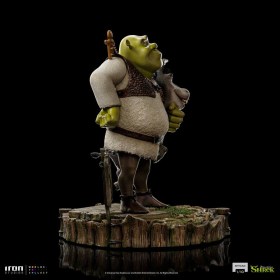 Shrek, Donkey and The Gingerbread Man Shrek Deluxe Art 1/10 Scale Statue by Iron Studios