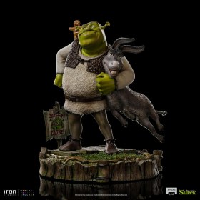 Shrek, Donkey and The Gingerbread Man Shrek Deluxe Art 1/10 Scale Statue by Iron Studios