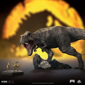 T-Rex Jurassic World Icons Statue by Iron Studios