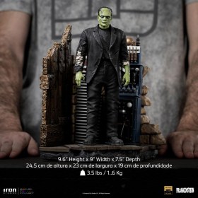 Frankenstein Monster Universal Monsters Deluxe Art 1/10 Scale Statue by Iron Studios