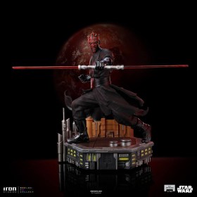 Darth Maul Star Wars BDS Art 1/10 Scale Statue by Iron Studios