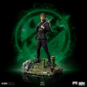 Luke Skywalker & Grogu Training Star Wars Book of Boba Fett Art 1/10 Scale Statue by Iron Studios