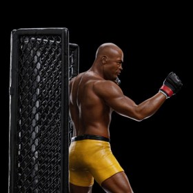 Anderson "Spider" Silva Signed Version UFC Deluxe Art 1/10 Scale Statue by Iron Studios