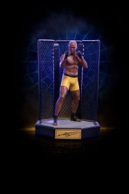 Anderson "Spider" Silva Signed Version UFC Deluxe Art 1/10 Scale Statue by Iron Studios