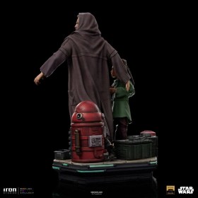 Obi-Wan & Young Leia Star Wars Obi-Wan Kenobi Deluxe Art 1/10 Scale Statue by Iron Studios