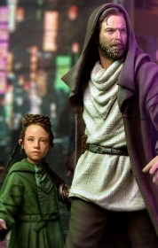 Obi-Wan & Young Leia Star Wars Obi-Wan Kenobi Deluxe Art 1/10 Scale Statue by Iron Studios