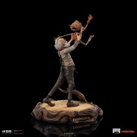 Pinocchio & Gepeto Pinocchio 1/10 Art Scale Statue by Iron Studios