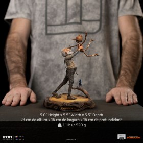 Pinocchio & Gepeto Pinocchio 1/10 Art Scale Statue by Iron Studios