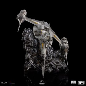 Mando's N-1 Starfighter The Book of Boba Fett Demi Art 1/20 Scale Statue by Iron Studios