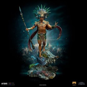King Namor Black Panther Wakanda Forever Deluxe Art 1/10 Scale Statue by Iron Studios