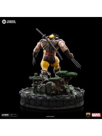 Wolverine Unleashed Deluxe Marvel Art 1/10 Scale Statue by Iron Studios