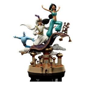 Aladdin and Yasmine Deluxe Disney Art 1/10 Scale Statue by Iron Studios