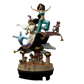 Aladdin and Yasmine Deluxe Disney Art 1/10 Scale Statue by Iron Studios