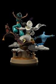 Aladdin and Yasmine Deluxe Disney Art 1/10 Scale Statue by Iron Studios