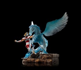 Pegasus Seiya Deluxe Saint Seiya Art 1/10 Scale Statue by Iron Studios