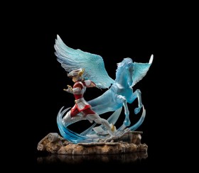 Pegasus Seiya Deluxe Saint Seiya Art 1/10 Scale Statue by Iron Studios