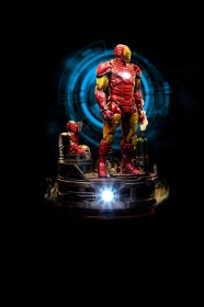 Iron Man Unleashed Deluxe Marvel Art 1/10 Scale Statue by Iron Studios