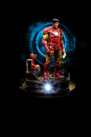 Iron Man Unleashed Deluxe Marvel Art 1/10 Scale Statue by Iron Studios