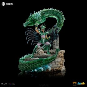 Dragon Shiryu Saint Seiya Deluxe Art 1/10 Scale Statue by Iron Studios