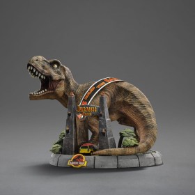 T-Rex Illusion Deluxe Jurassic Park Mini Co. PVC Figure by Iron Studios