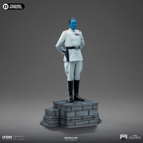 Grand Admiral Thrawn Star Wars Ahsoka Art 1/10 Scale Statue by Iron Studios