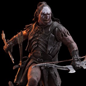 Lurtz, Uruk-Hai Leader The Lord of the Rings Art 1/10 Scale Statue by Iron Studios