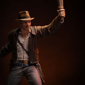 Indiana Jones Art 1/10 Scale Statue by Iron Studios