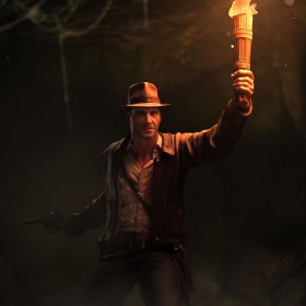 Indiana Jones Art 1/10 Scale Statue by Iron Studios